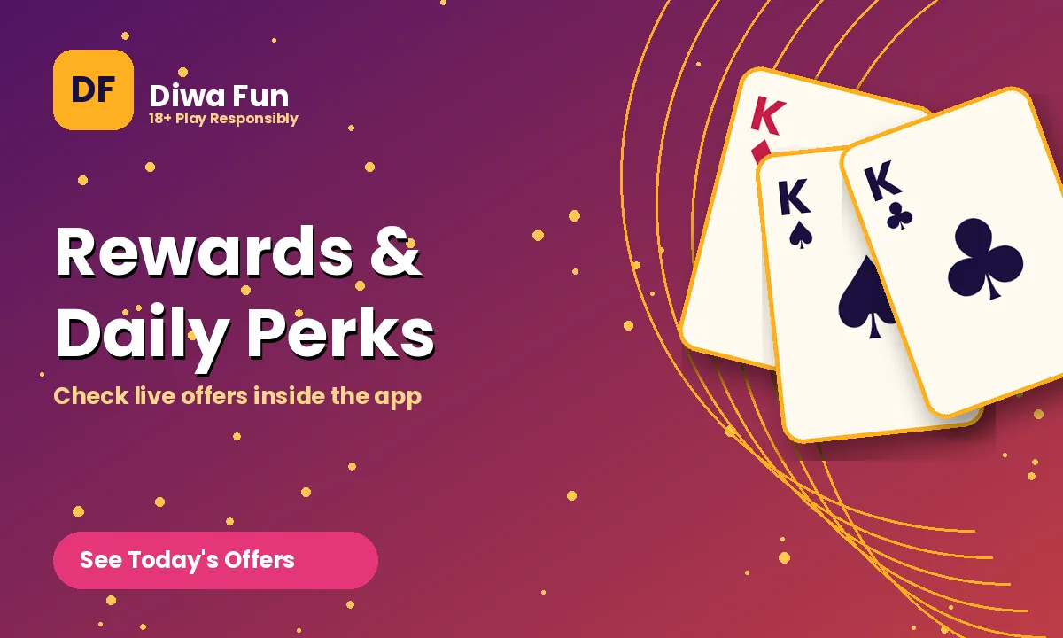 Diwa Fun rewards and daily perks banner